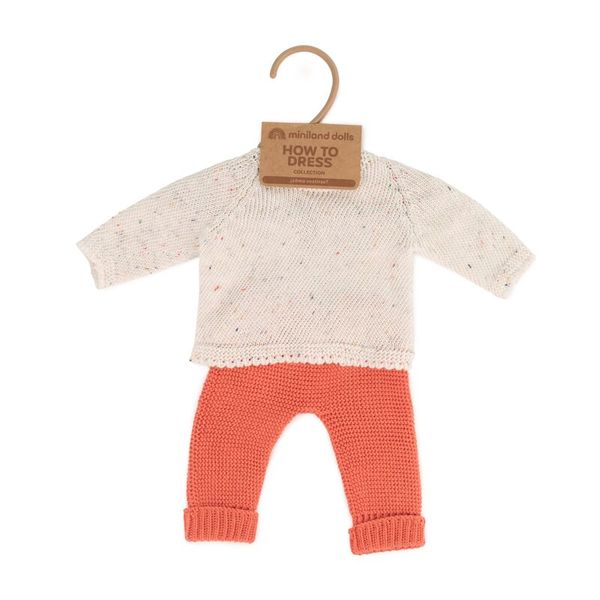 Kleidung, Puppe, Hose, Pullover, Strick