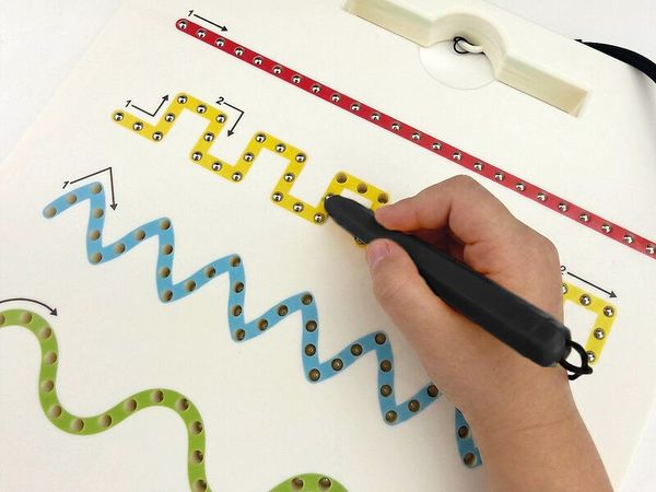 lineal','zigzag','Brett','Zeichnen','Stift