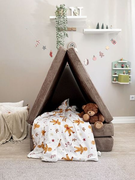 FUNZY Spielsofa, Cord, Sitzhöhe 21 cm, Farbe wählbar
