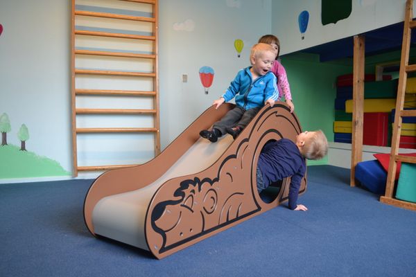 Braunbär Kleinkinderrutsche