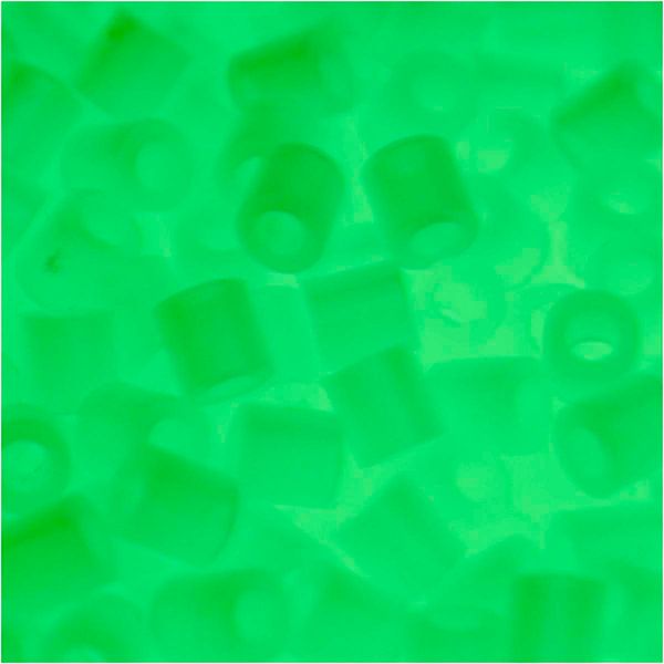 Bügelperlen im Beutel, Glow in the Dark, 1.100 Stück Bügelperlen im Beutel, Glow in the Dark, 1.100 Stück