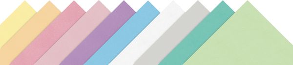 FOLIA Moosgummi pastell, 20x29cm, 10 Blatt