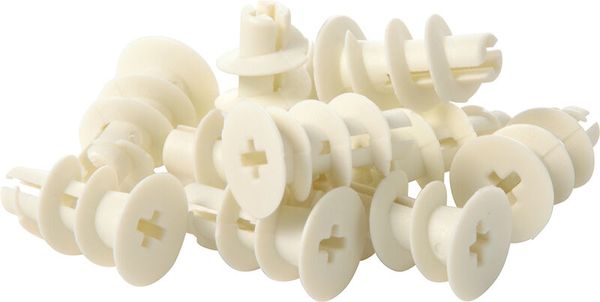 plasticerfaster, nut screws, ösen?