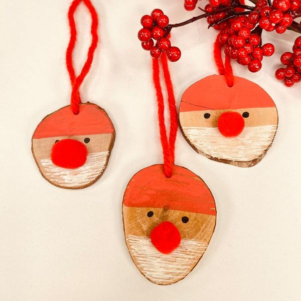 Holzscheiben mit Loch, Sortiment 4-7 cm, Stärke 5 mm, 25 Stück Holzscheiben mit Loch, Sortiment 4-7 cm, Stärke 5 mm, 25 Stück