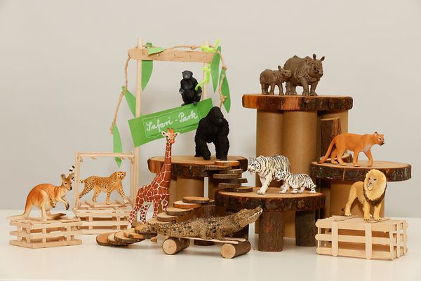 Schleich® Safari-Set, 12-teilig
