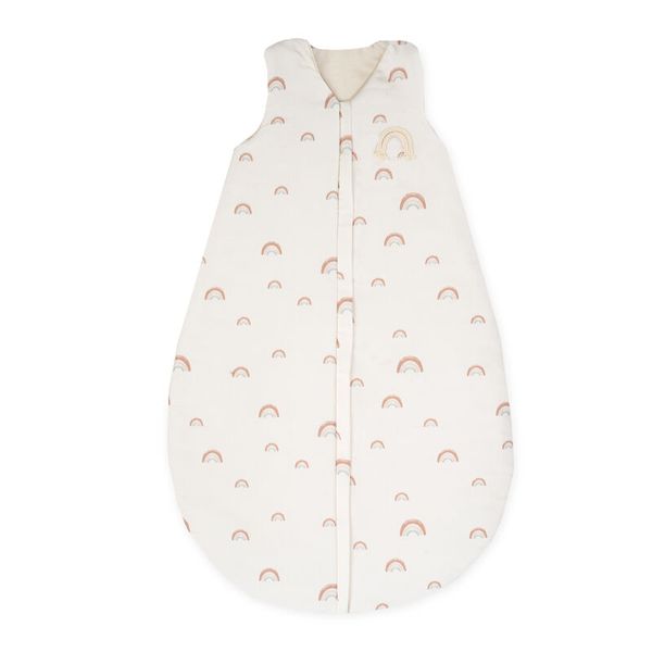 Schlafsack, Baby, Kuschel, Farm-Print, Regenbogen-Pattern