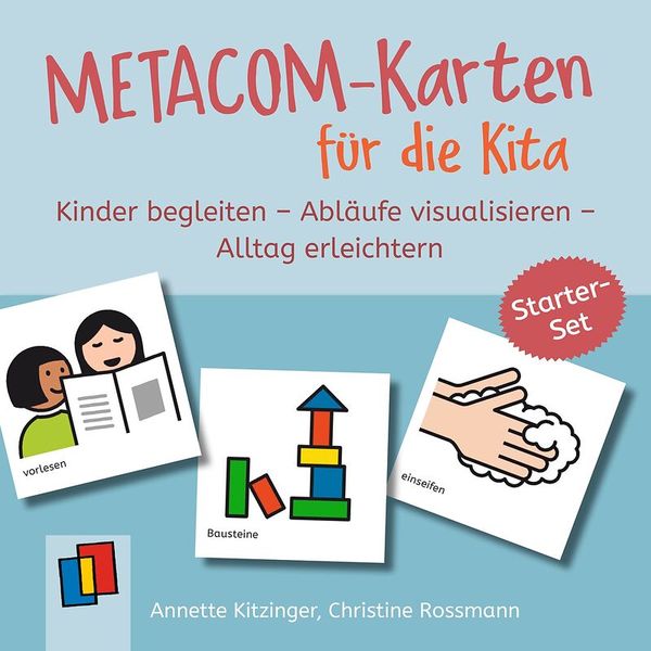 Kinderbuch, Karten, Bausteine, Handgreifzeichen, Starter-Set