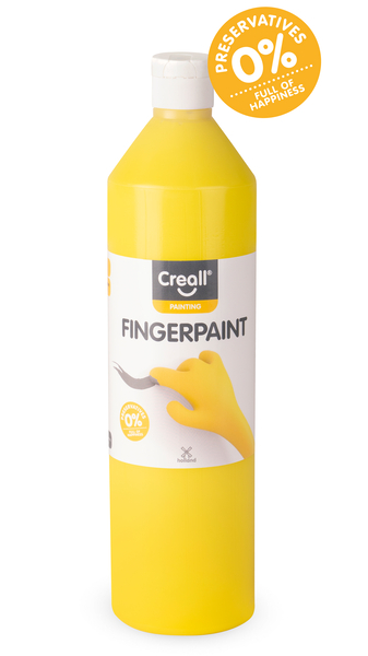 CREALL Fingerfarbe gelb, 750 ml CREALL Fingerfarbe gelb, 750 ml