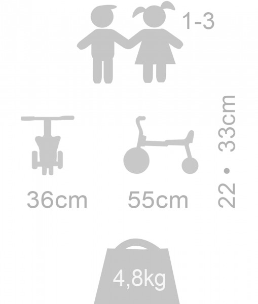 WINTHER MINI VIKING Safety Scooter, 1-3 Jahre