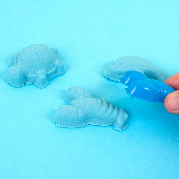 Fließsand blau, 1 kg Fließsand blau, 1 kg