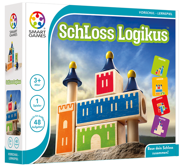 SMARTGAMES Schloss Logikus, ab 1 Spieler, 3 - 6 Jahre