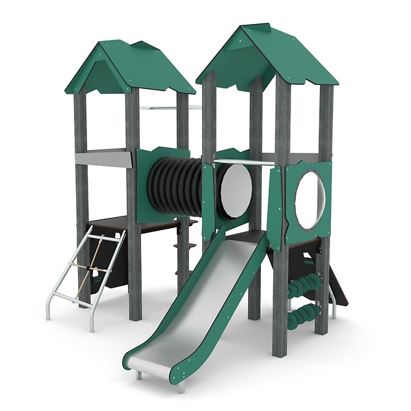 2-Turm-Spielkombination, recycled