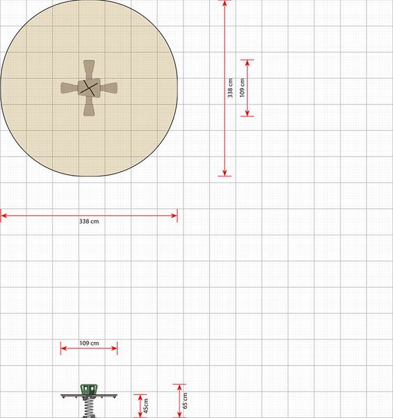 Wippe Bax, für 4 Kinder Wippe Bax, für 4 Kinder