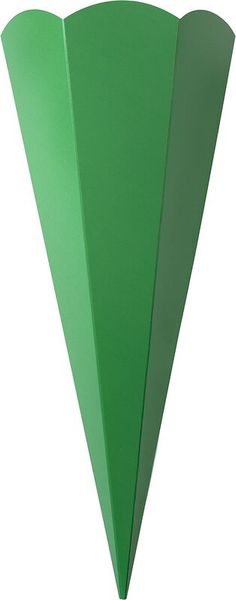 FOLIA Schultüten-Rohlinge, eckig, aus Fotokarton, 68 cm, 10er Set, farbig sortiert
