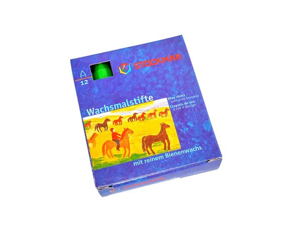 STOCKMAR Wachsmalstift, Farbe wählbar, 12 Stück