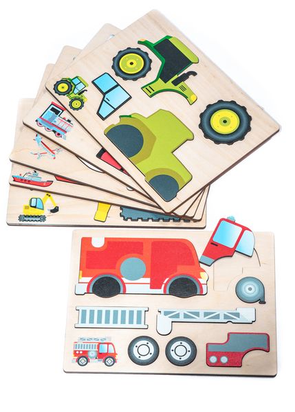 Magnetpuzzle Transport, 6 Puzzle, ab 3 Jahre Magnetpuzzle Transport, 6 Puzzle, ab 3 Jahre