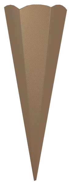 Schultüten-Rohlinge, eckig, aus E-Wellpappe, 68 cm, 5er Set, farbig sortiert Schultüten-Rohlinge, eckig, aus E-Wellpappe, 68 cm, 5er Set, farbig sortiert