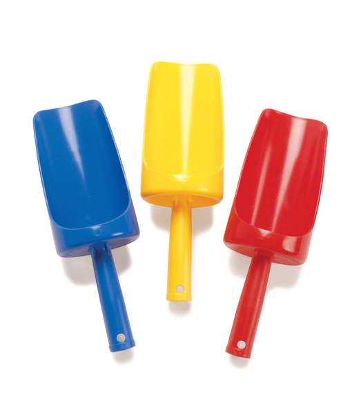 Eisformen, Schaufel, Plastik, Rot, Blau, Gelb