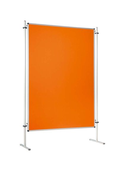 orange board, presentation board, partition panel, frame stand, dry erase board
