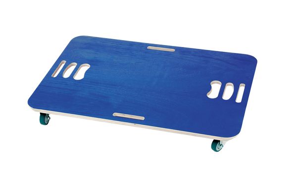 blue Plattform, rollender Wagen, Beweglicher Wagen, Industrieller Wagen, mit Rollen Platte
