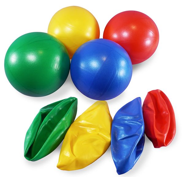 Ball, Spielball, Gummiball, bunte Ball, Ballenset