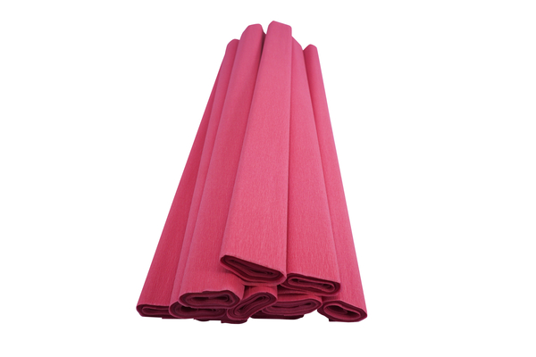 Werola Aquarola Krepppapier, 50x250cm, 10 Rollen, farbfest (Farbe wählbar)