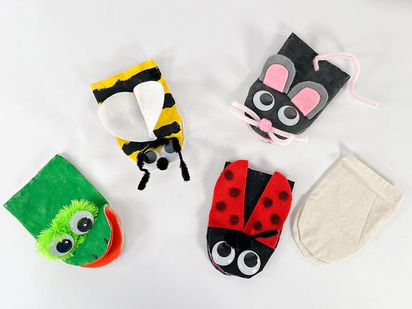 Kindermaske,  Stoffmaske,  Tiermotiv,  Käfer,  Mimikmaske