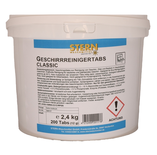 Spülmaschinen-Tabs Classic, 1x200 Stück