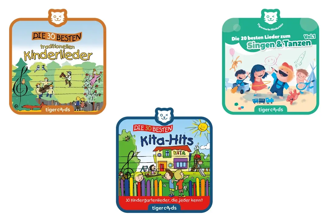 Kinderspiele von Tigerbox: Kinderlieder, Kita-Hits und Singen und Tanzen