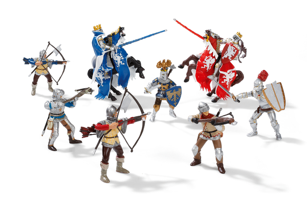 Ritter, Mittelalter, Action-Figuren, Spielzeugsoldaten, Rüstungen