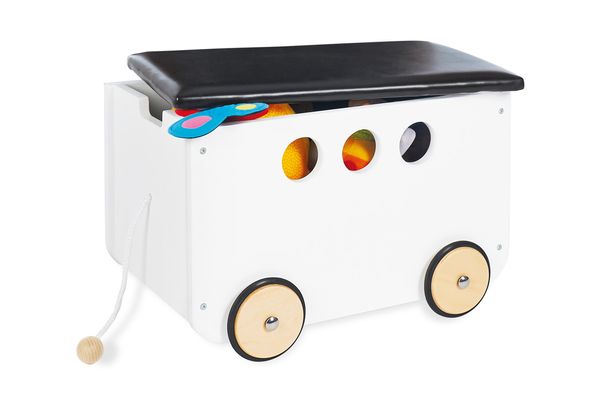 Kastenwagen, Kinderhocker, Wagen, Küche, Holzräder
