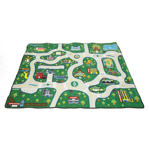 Spielteppich Stadt 240 x 200 cm