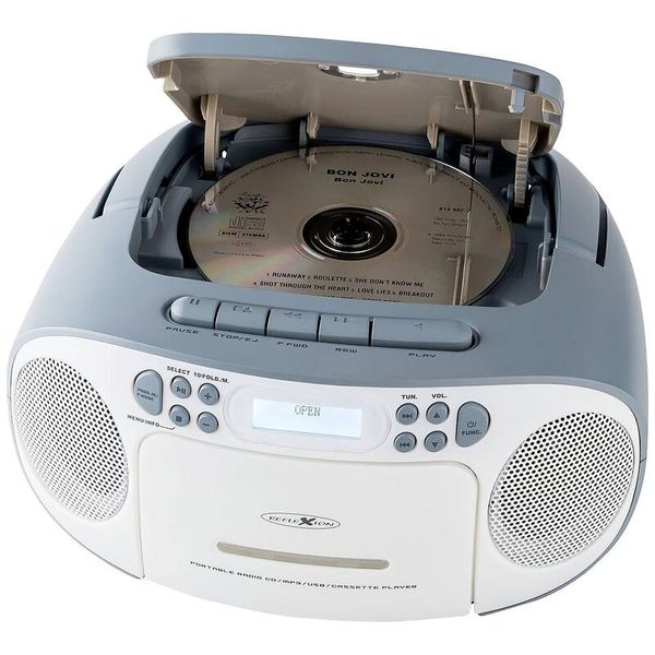 CD-Spieler, Boombox, Tragbares Radio, Lautsprecher, CD-Schacht