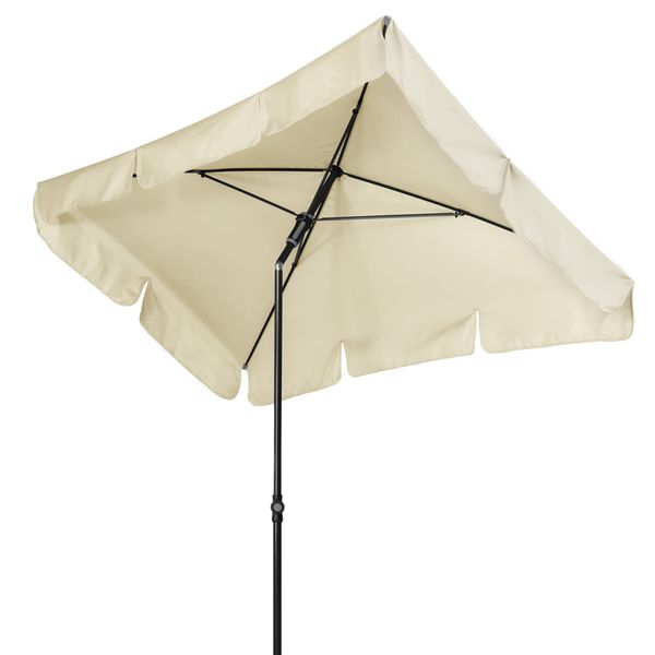 Sonnenschirm, Schirm, Ständer, Beige, Outdoor