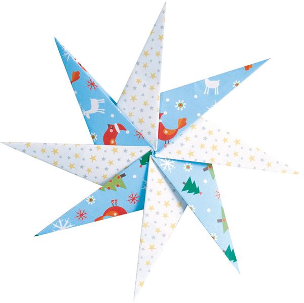 FOLIA Origamipapier Weihnachten, 20x20 cm