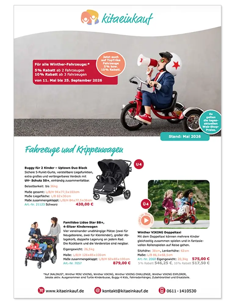 Kinderwagen, Buggy, Dreirad, Helm, Kiddy-Transport