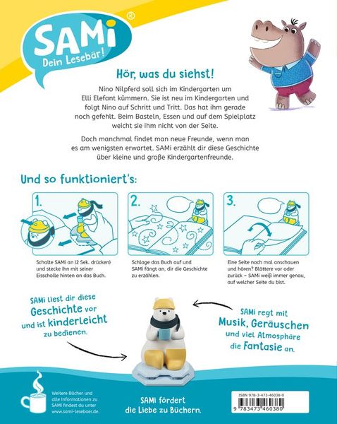 SAMi - dein Lesebär, Buchpaket "Freundschaft"