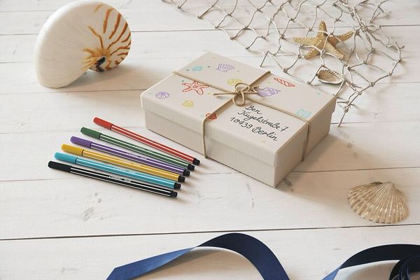 STABILO Faserschreiber Pen 68, 1 mm Strichstärke, farbig sortiert, 10 Stück