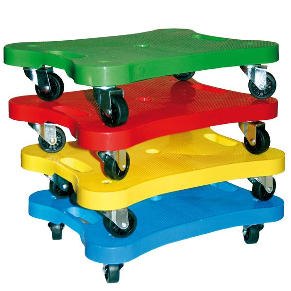 Rollwagen, Wagen, Kunststoff, Kugelrollen, Gurtrollen