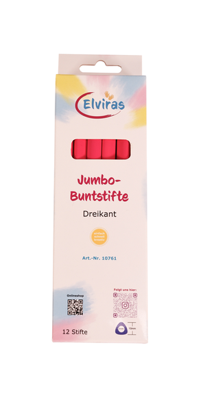 jelly, jumbo pins, pink, fabric pins, elviras jumbo buntstifte