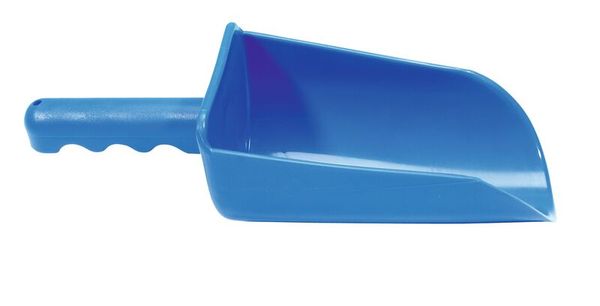 Schaufel, Sandkasten-Schaufel, Kunststoff, Blau, Griff mit Rillen