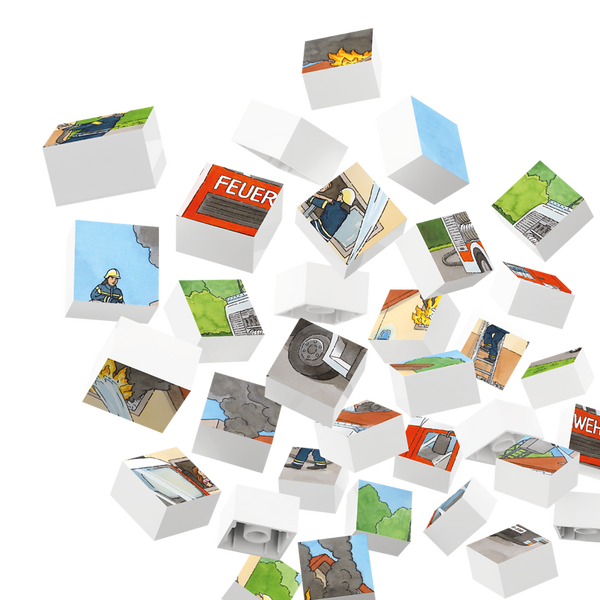 HUBELINO Puzzle Feuerwehr Einsatz (35-teilig), ab 4 Jahre HUBELINO Puzzle Feuerwehr Einsatz (35-teilig), ab 4 Jahre