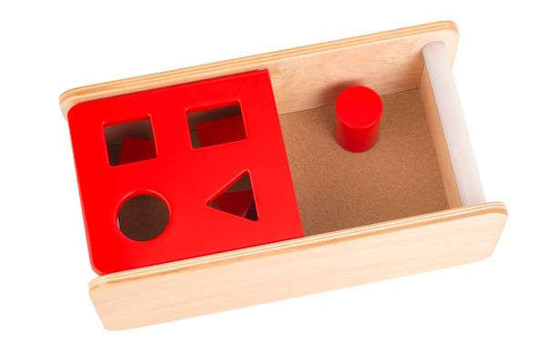 NIENHUIS MONTESSORI Kasten mit 4 Formen NIENHUIS MONTESSORI Kasten mit 4 Formen