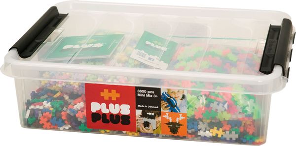 PLUS PLUS MINI Bausteine-Set, 3600 tlg.  PLUS PLUS MINI Bausteine-Set, 3600 tlg.