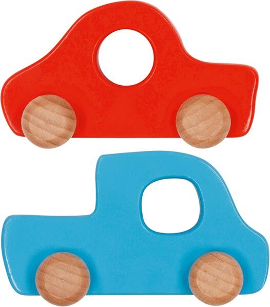 GOKI Spielstraße aus Filz, 28-teilig inkl. 2 Holzautos GOKI Spielstraße aus Filz, 28-teilig inkl. 2 Holzautos