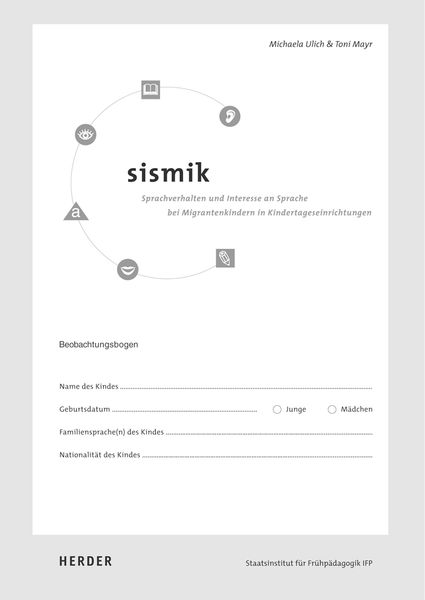 SISMIK, 10 Bögen, Ulich SISMIK, 10 Bögen, Ulich