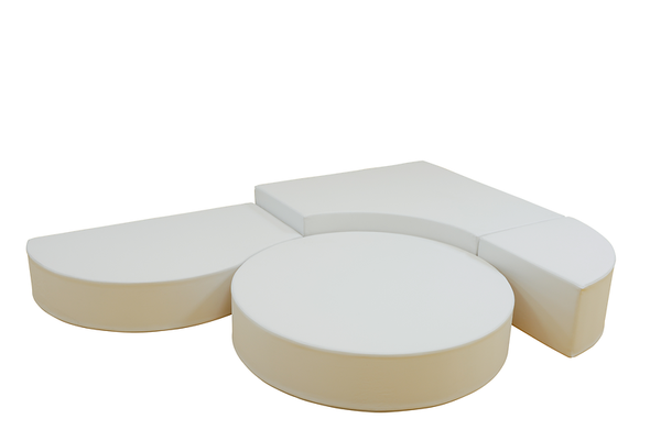 möbel, Keilabsatz, Kissen, rund, Platten