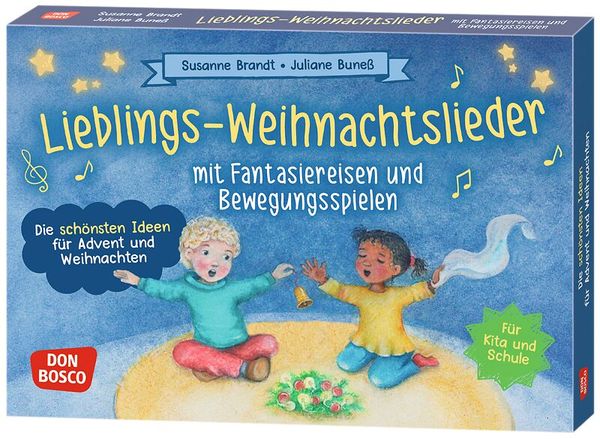 Kinder-Weihnachtslieder, Lernspiel, Bewegungsspiel, Kita, Schachtel/Verpackung