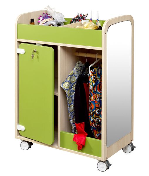 MATHOU Rollenspiel-Garderobe mit Rollen
