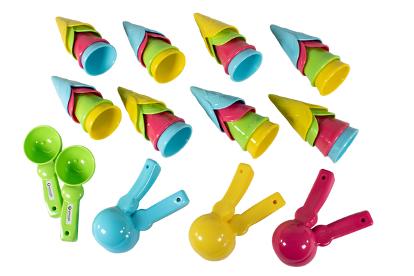 Großes Eis-Duo-Set "fashion", 40-teilig, ab 1,5 Jahre